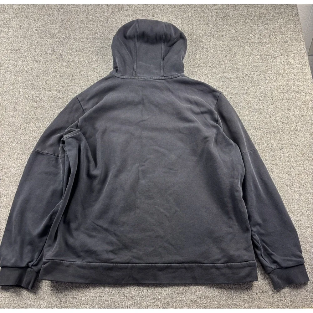 Adidas Utility Performance Hoodie Men's XL Black Cord Lock Kangaroo Pouch